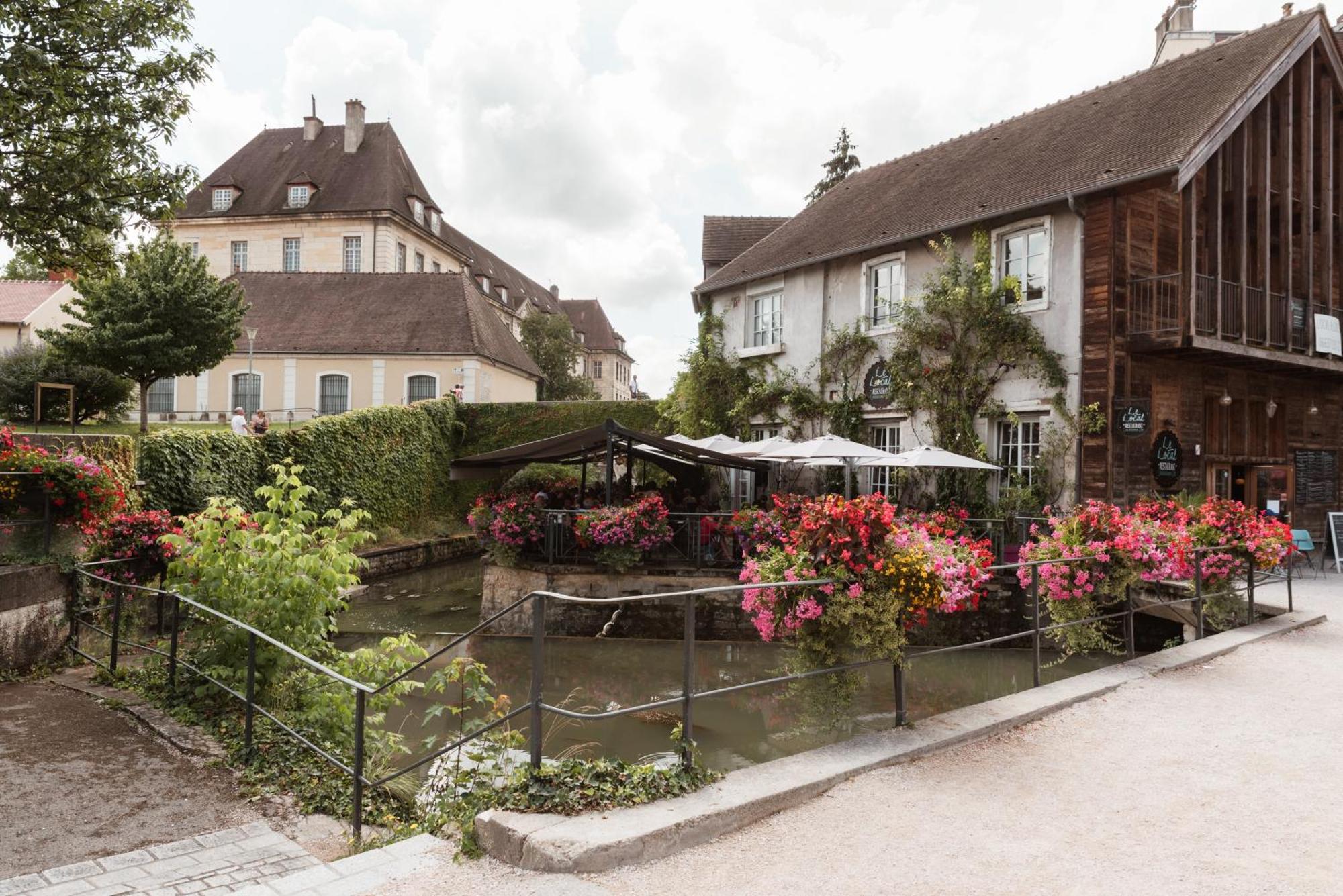 Terrasse Vue Imprenable Canal Dole Buitenkant foto